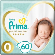 Prematüre Bebek Bezi Yenidoğan 0 Numara 302 60 Adet