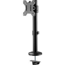 Tr Monitör Tutucu - Masa Kelepçesi - 1 Monitör - 32 Inçe Kadar - 8 Kg'a Kadar - Vesa 75X75, 100X