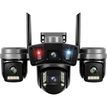 Tr O-Kam Pro OK-203PLUS Premium 4 Lensli 12 Mp Wifi Ptz Güvenlik Kamerası
