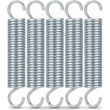 Trambolin Yayı 8,5 cm 5 Adet - Galvanizli, Isıl Işlemli Sıkı Sargılı Step Trambolin Yayı