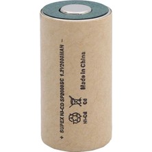 Dorasan SP2000SC 1.2V Nicd 2000MAH Düz Kafa Süpürge Pili