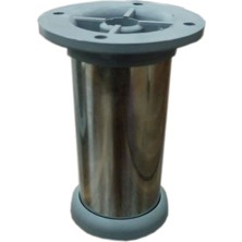 CATEKSSS Seres Kendinden Vidalı Ayak 10 cm Krom RAL7035 - 15’li Paket