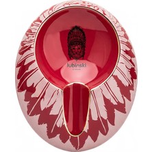 Lubinski New Design Oval Tekli Seramik Puro Küllüğü Kırmızı