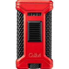 Colibri Ascari Kırmızı Üç Torch Puro Çakmağı
