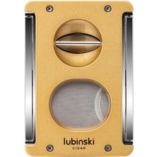 Lubinski Sehpalı-Delicili Premium Puro Kesici Lazer Bıçak Double Cutter GOLD(60RING)