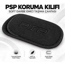 Pop Konsol PSP Konsol Taşıma Çantası Koruma Kılıfı Soft Darbe Emici 1000 2000 3000 E1004 Uyumlu