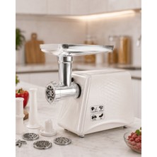 Str Store Çok Fonksiyonlu Kıyma Makinesi 3 Metal Disk Sucuk Sosis ve Içli Köfte Aparatlı