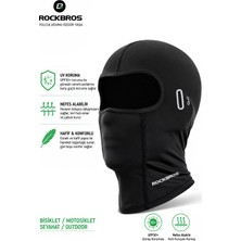 Rockbros Kaymaz Motorcu Maskesi ve Motorcu Balaklava (UPF50+ Koruma)
