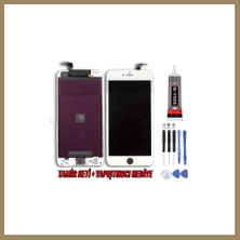 Bezos Iphone 6 Plus Uyumlu LCD Ekran A Kalite Beyaz Montaj Kiti 22