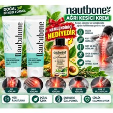 Nautubone    Eklem  Diz  Bilek Agri Kesici Masaj Kremi 100 ml 2li Nemlendirici Hediyeli