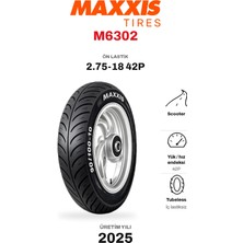 Maxxis M6302 2.75-18 42P Ön Motosiklet Lastiği (2025)