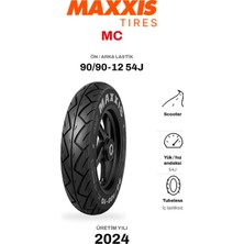 Maxxis 90/90-12 54J Ön/arka Motosiklet Lastiği (2024)