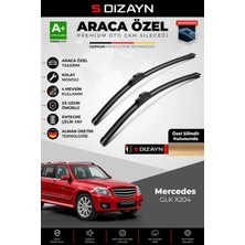 Drs Tuning S-Dizayn Mercedes Glk X204 Ön Cam Silecek Seti 2008-2015 Premium Araca Özel 55-45 cm A+ Kalite Aocs-