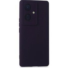 Str Store Vivo V29 Lite Kılıf Nano Içi Kadife Silikon - Mor