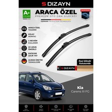 Drs Tuning S-Dizayn Kia Carens Ön Cam Silecek Seti 2006-2013 Premium Araca Özel 65-40 cm A+ Kalite AOCS-2077