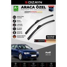 Drs Tuning S-Dizayn Audi A6 C5, 4b Sw Ön Cam Silecek Seti 2001-2005 Premium Araca Özel 55-55 cm A+ Kalite Aocs-