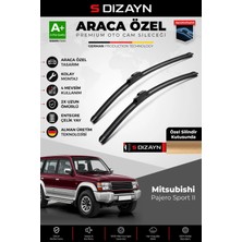 Drs Tuning S-Dizayn Mitsubishi Pajero Sport Ön Cam Silecek Seti 1990-2000 Premium Araca Özel 48-48 cm A+ Kalite