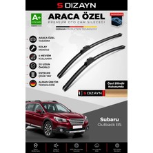 Drs Tuning S-Dizayn Subaru Outback Bs Ön Cam Silecek Seti 2014-2020 Premium Araca Özel 65-40 cm A+ Kalite Aocs-