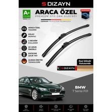 Drs Tuning S-Dizayn Bmw 7 Serisi F01 Ön Cam Silecek Seti 2008-2015 Premium Araca Özel 65-45 cm A+ Kalite Aocs-1