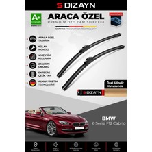 Drs Tuning S-Dizayn Bmw 6 Serisi F12 Cabrio Ön Cam Silecek Seti 2011-2018 Premium Araca Özel 65-45 cm A+ Kalite