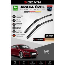 Drs Tuning S-Dizayn Audi Tt Fv Ön Cam Silecek Seti 2014 Üzeri Premium Araca Özel 60-53 cm A+ Kalite AOCS-2138