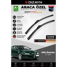 Drs Tuning S-Dizayn Alfa Romeo Gt 937 Ön Cam Silecek Seti 2003-2010 Premium Araca Özel 55-40 cm A+ Kalite Aocs-