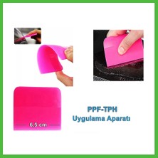 Bezos Ppf/tph Silikon Çekçek Ragle Cam Filmi Çekme Uygulama Aparatı Pembe 6x7.5cm Arz