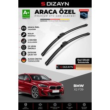Drs Tuning S-Dizayn Bmw X2 F39 Ön Cam Silecek Seti 2018-2023 Premium Araca Özel 60-50 cm A+ Kalite AOCS-1712