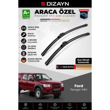 Drs Tuning S-Dizayn Ford Ranger Mk1 Ön Cam Silecek Seti 1999-2011 Premium Araca Özel 45-45 cm A+ Kalite Aocs-17
