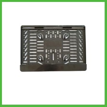 Bezos Çıtalı Kare Plastik Plakalık Motosiklet Plaka Altlığı 25X16CM Arz