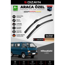 Drs Tuning S-Dizayn Mitsubishi L300 Ön Cam Silecek Seti 1987-2013 Premium Araca Özel 45-45 cm A+ Kalite Aocs-18