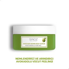 Sinoz Avokado Bomb Nemlendirici ve Arındırıcı Vücut Peelingi 300 gr