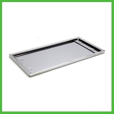 Bezos Dikdörtgen Krom Plakalık Araba Plaka Altlığı 30X16CM Arz