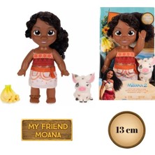 Scntoys Moana 2 - Simea Bebek ve Pua Set Moana'nın Kız Kardeşi Simea Bebek Oyuncak Moana Bebek Prenses Moana