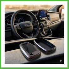 Bezos Ford Custom Uyumlu Smart 3 Buton Silikon Oto Anahtar Kumanda Kabı Kılıf Gri Arz