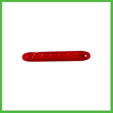 Bezos Kırmızı Parmak LED Dorse Lamba 6 Ledli 13.5 cm 12-24V Arz