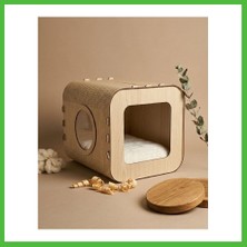 Bezos Özel Tasarım Luna Mdf Kedi Evi Arz