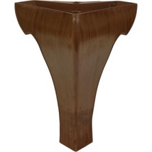 CATEKSSS 20 cm Nehir Ayak Ahşap - 10’lu Paket