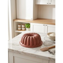 Novessa Arya 24 cm Döküm Kek Kalıbı Golden Pink