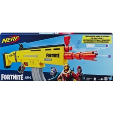 Nerf Fortnite AR-L Sarı Dart Tabancası 20 Orijinal Dart ile Tam Otomatik Hedefleme Özelliği