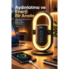 Merwish 1050J Akım Korumalı 2'li Priz, 2 Usb-C Pd 20W, Usb-A Qc 18W Hızlı Şarj, LED Gece Lambası, 1,9 Metre Kablo, 3680W