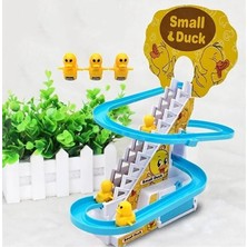 Scntoys Oyuncak Dön Dolaş Ördek Oyun Set Kaydıraktan Kayan Ördekler Sesli Müzikli 3 Ördekli Döndolaş Oyuncak