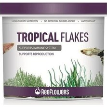 Reeflowers Tropical Flakes Balık Yemi 150ML - 27GR