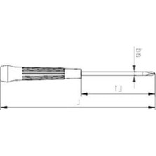 Odea Elektronikçi Tip Tornavida, 3X60 mm ile Hızlı ve Kolay Kullanım