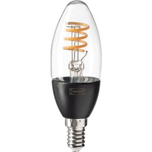 Tr Tradfrı Dekoratif LED Ampul E14, Işık Rengi: Sıcak Işık (2200 Kelvin) Işık Rengi: Sıcak