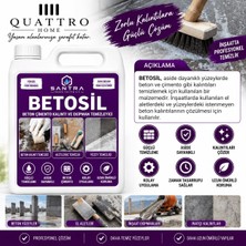 Quattro Home Betosil Beton ve Çimento Kalıntı Temizleyici 5 Kg– Inşaat Sonrası Güçlü Yüzey ve Ekipman Temizleme Solüsyonu