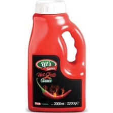 Tr Lets Hot Chili Sos (Acı Sos) 2200 gr