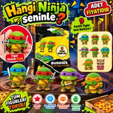 NW NessiWorld 1020345 3D Figür N Turtles Buddıes Sürpriz Paket Nınj 36D      (Adet Fiyatıdır)