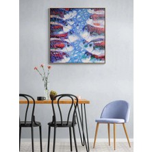 Simurg Sanatevi Siz Kardeşsiniz Yağlı Boya Tablosu - Tuval Üzerine El Yapımı - 100 x 100 cm