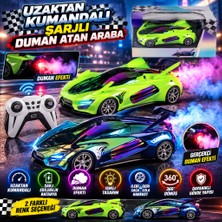 NW NessiWorld 9016 Uzaktan Kumandalı Şarjlı Duman Atan Araba